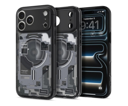 Etui ochronne do smartfonów Spigen Ultra Hybrid MagSafe do iPhone 18 Pro/17 Pro (zero one black